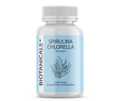 Biotanicals SPIRULINA a CHLORELA 120 kapsúl bioregal7