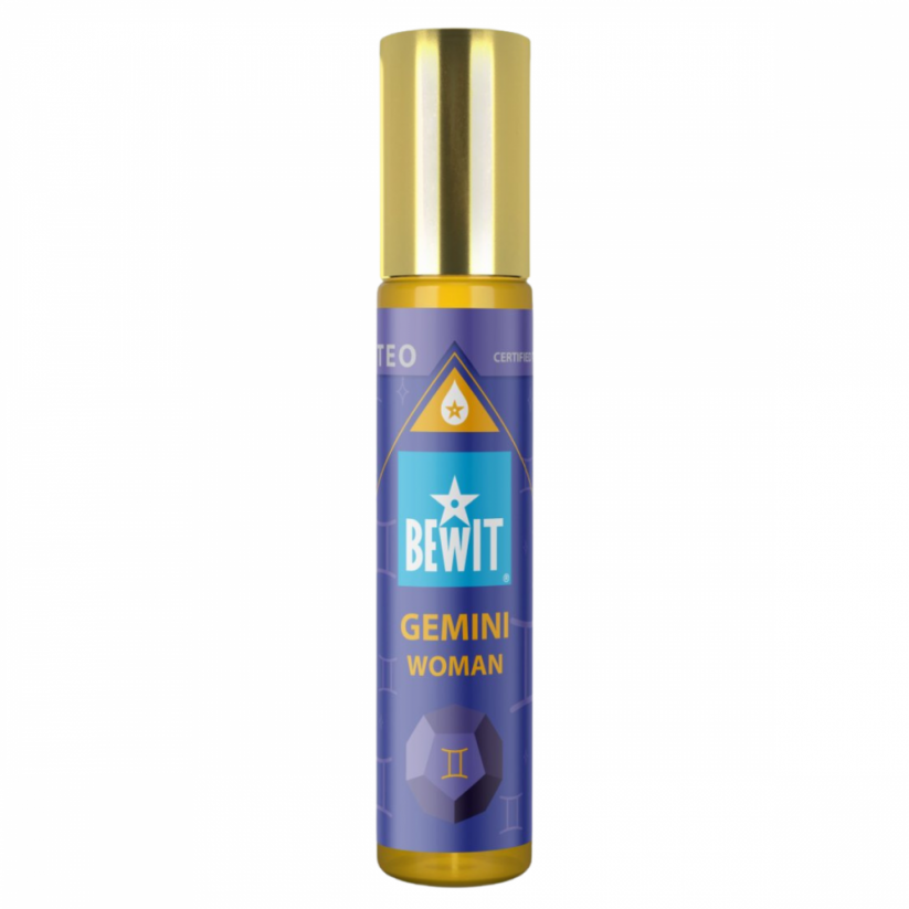 BEWIT Woman Gemini (Blíženci) ženský roll-on olejový parfém 15ml
