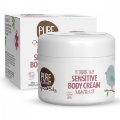 Pure Beginnings PROBIOTICKÝ telový krém pre citlivú detskú pokožku bez vône BIO 250ml