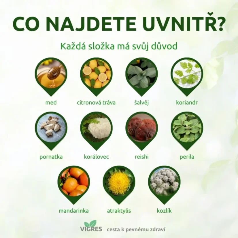 Vigres TRIPLE - med na podporu telesné rovnováhy 900g