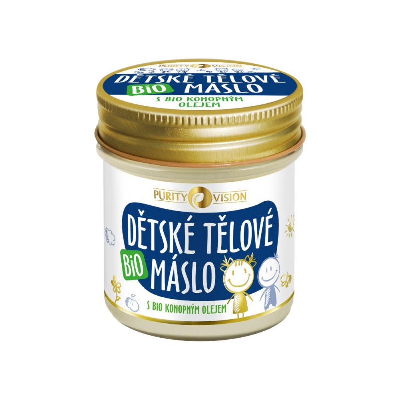 Purity Vision Dětské tělové máslo BIO 120ml