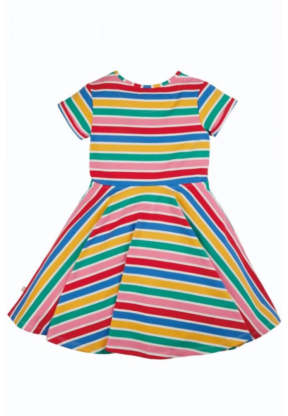 FRUGI šaty z BIO bavlny Skater Stripes