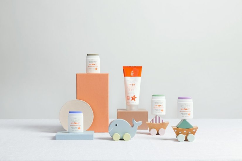 EQ 100% Přírodní minerální tyčinka na opalování Zelená SPF 50+ 10g
