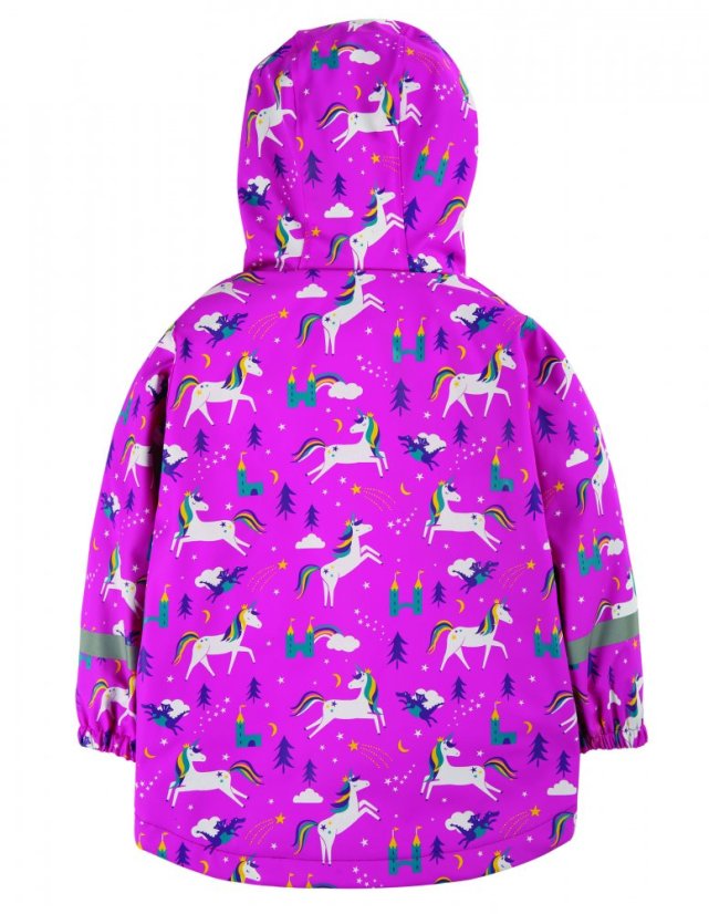 FRUGI Nepremokavá bunda Puddle Buster Jednorožec