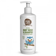 Pure Beginnings Zklidňující tekuté mýdlo a šampon s Baobabem BIO pro miminka 500ml