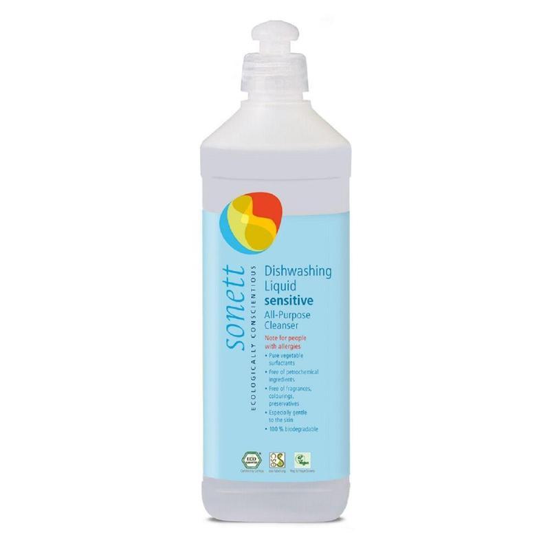 Sonett Prostředek na nádobí/univerzální čistič SENSITIVE 500ml Sonett Prostředek na nádobí/univerzální čistič SENSITIVE 500ml