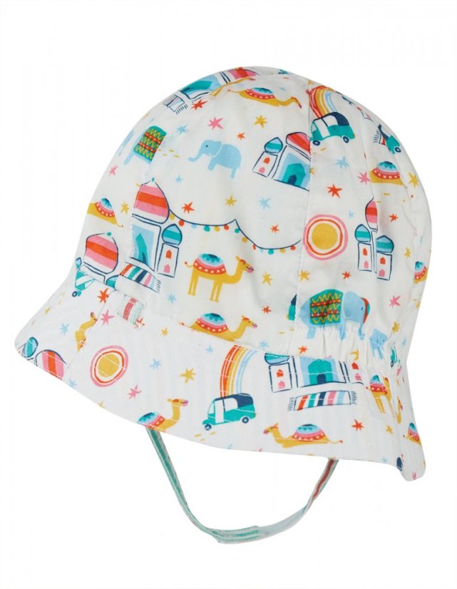 FRUGI Oboustranný klobouček z BIO bavlny TAJ MAHAL