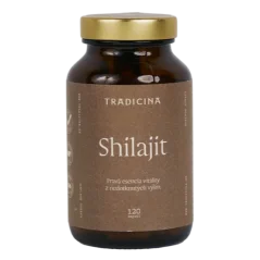 Shilajit v kapsuliach – himalájsky extrakt pre energiu a vitalitu (120 kapsúl) | Tradicina
