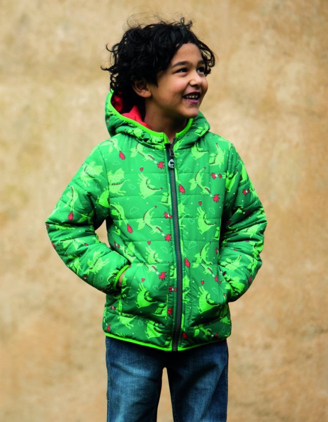 FRUGI Oboustranná voděodolná bunda Dragon