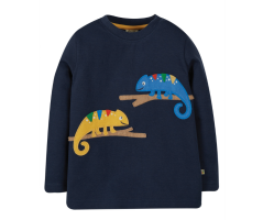FRUGI Tričko z BIO bavlny s dlhým rukávom CHAMELEON