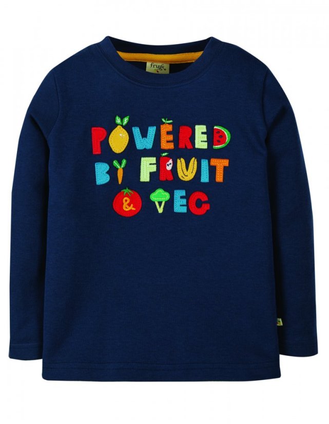 FRUGI Tričko z BIO bavlny s dlhým rukávom FRUIT