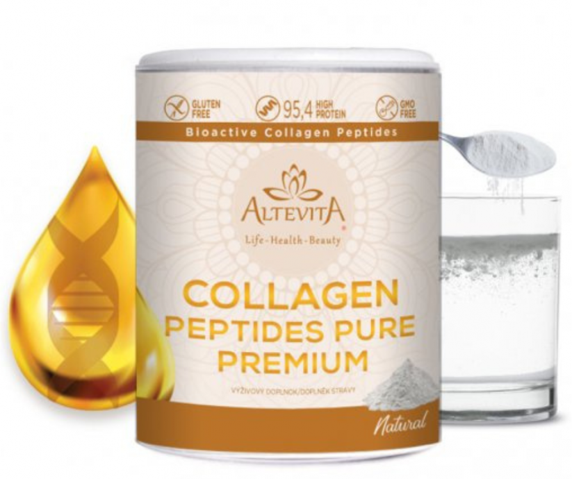 Altevita Collagen Peptides Pure Premium 240g / 30 porcí