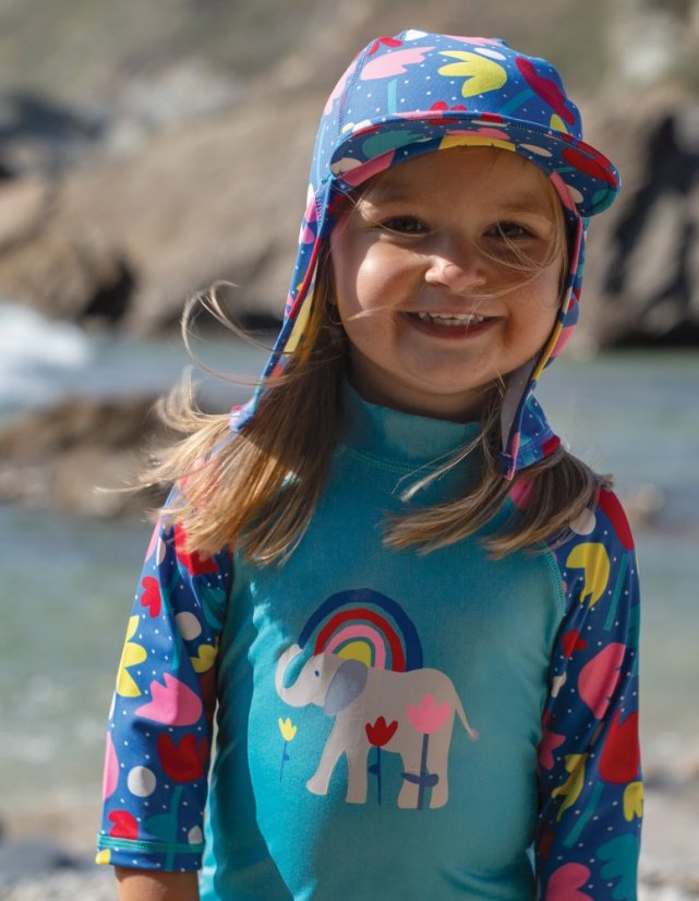 FRUGI Plavecký klobouček LOTOSOVÝ KVĚT UPF 50