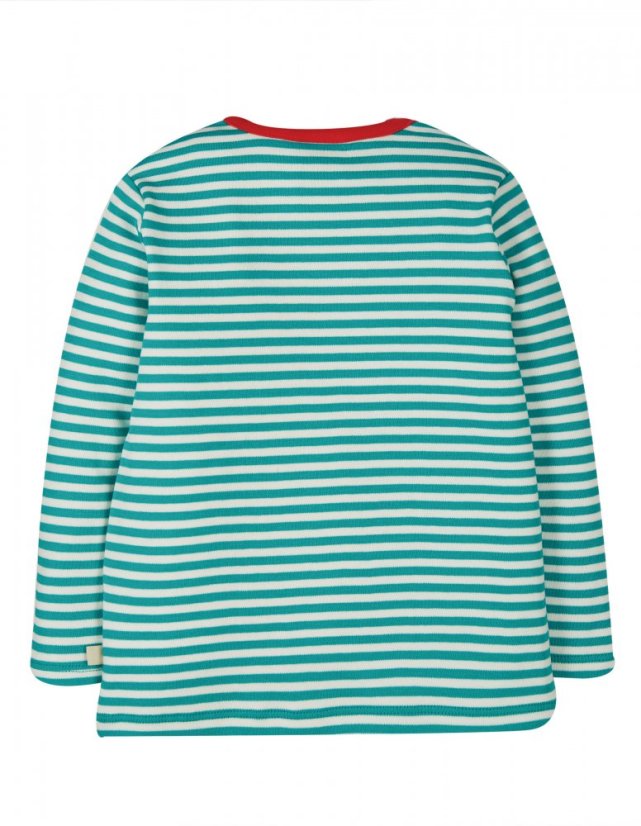 FRUGI Tričko z BIO bavlny s dlouhým rukávem Bobby PARROT