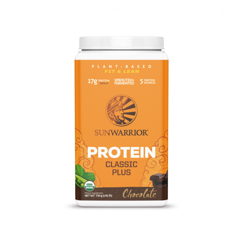 Sunwarrior Protein Plus Bio Čokoládový 375g