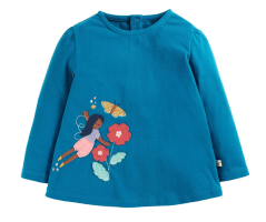 FRUGI Tričko z BIO bavlny s dlouhým rukávem CECE
