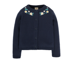 FRUGI svetrík z úpletu z organickej bavlny INDIGO