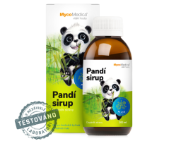 MycoBaby Pandí sirup z vitálnych húb a byliniek 200ml (Pľúca)