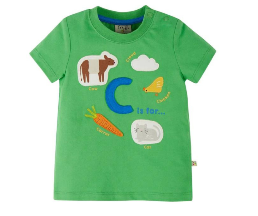 FRUGI Tričko z BIO bavlny s krátkým rukávem AVERY