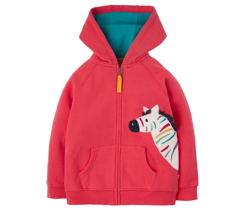 FRUGI Mikina z organické bavlny ZEBRA