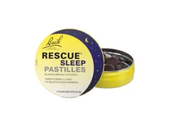 Dr. Bach Rescue® Krizové Night pastilky pro klidný spánek Černý rybíz 50g