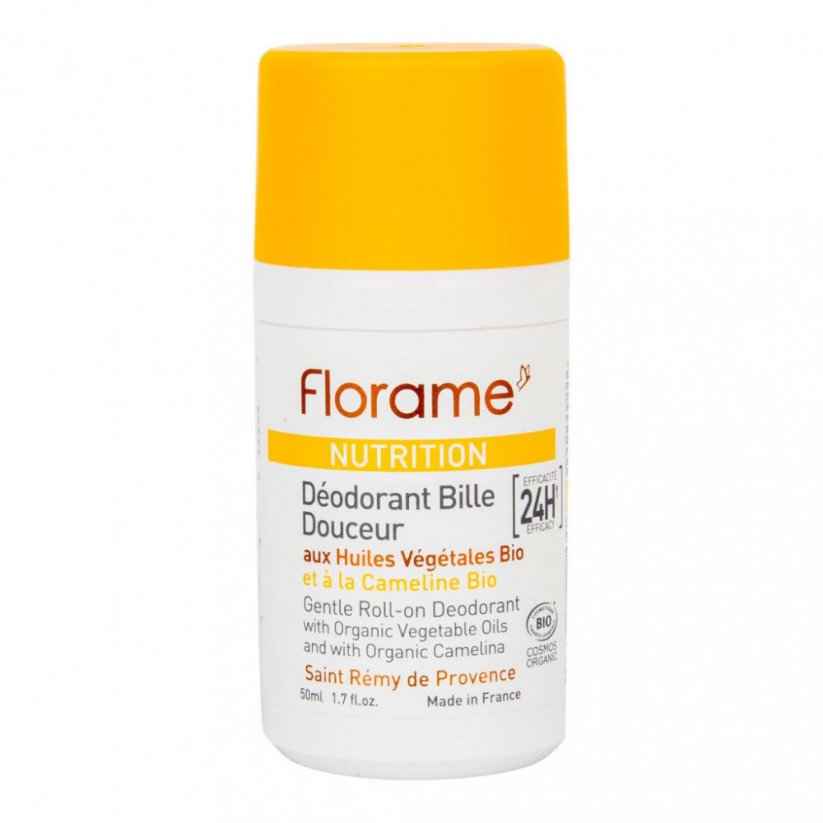 Florame Prírodný guličkový deodorant Nutrition efekt 24h BiO 50ml
