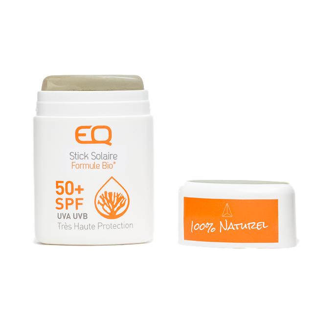 EQ 100% Přírodní minerální tyčinka na opalování Khaki SPF 50+ 10g