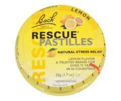 Dr. Bach Rescue® Krizové pastilky Citron 50g bioregal1