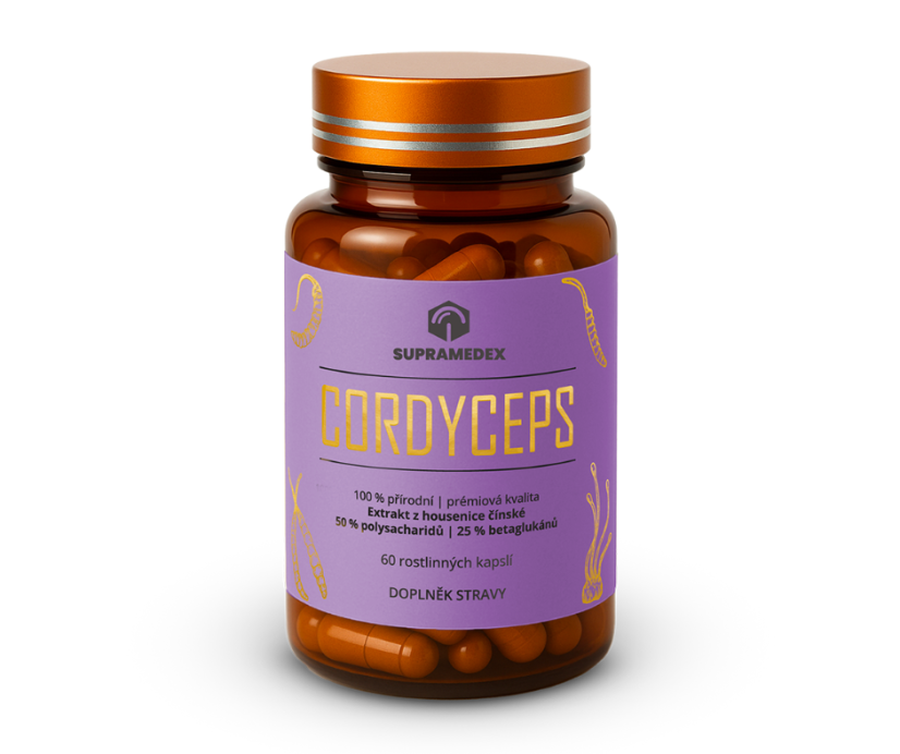 SupraMedex CORDYCEPS v rostlinných kapslích 60 kapslí