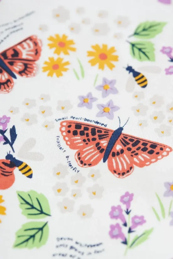 FRUGI Tričko z BIO bavlny s dlouhým rukávem NURTURE NATURE I.