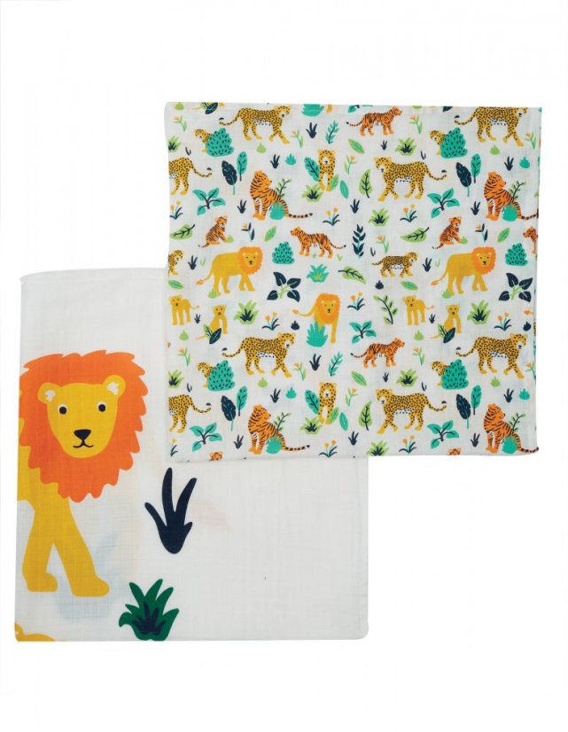 FRUGI Mušelínová plenková osuška - 2-balení