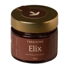 Tradicina ELIX Med s vitálnymi hubami pre každodennú rovnováhu a energiu 200g Tradicina ELIX Med s vitálnymi hubami pre každodennú rovnováhu a energiu 200g