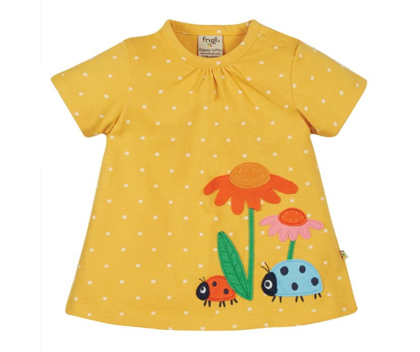 FRUGI Tričko z BIO bavlny s krátkým rukávem BUMBLE BEE