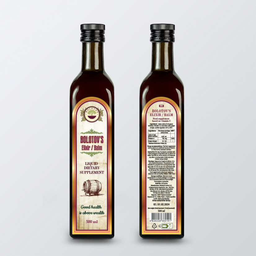 Bolotov Balzam / Elixír 500ml