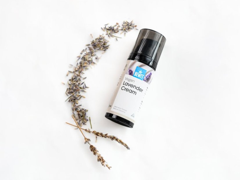 BEWIT Zklidňující pleťový krém s levandulí – Lavender Cream – jemná péče pro citlivou, problematickou i zralou pleť  50ml