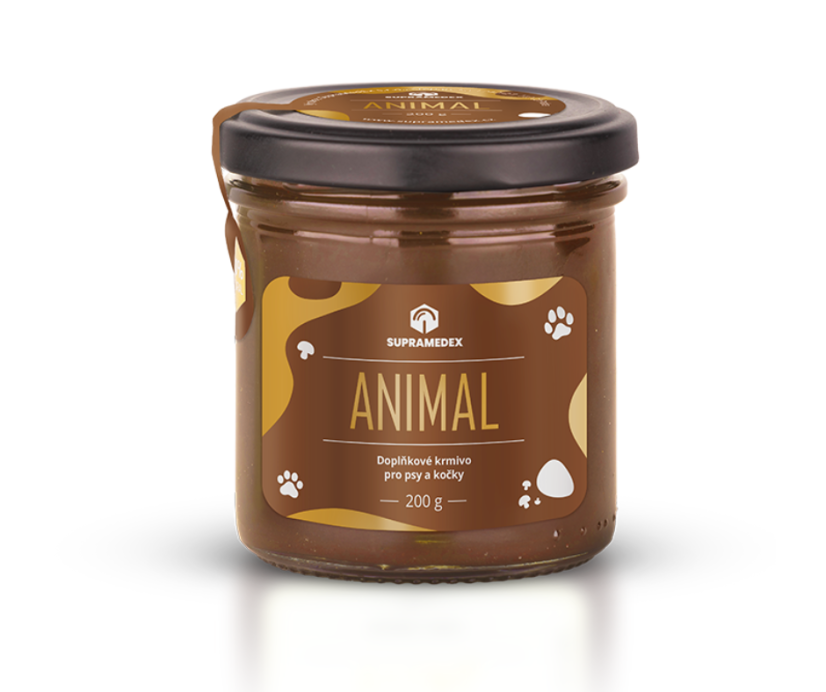 SupraMedex Med obohatený 100% extraktom z húb ANIMAL