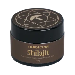 Shilajit RAW 25 g – himálajská pryskyřice pro energii, vitalitu a rovnováhu | Tradicina