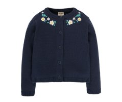 FRUGI svetřík z úpletu z organické bavlny INDIGO
