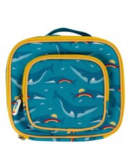 FRUGI Termo desiatová taška do školy Veľryby