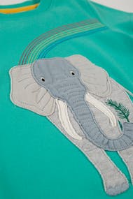 FRUGI Tričko z BIO bavlny s krátkým rukávem ELEPHANT