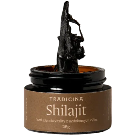 Shilajit RAW z Himalájí 25g – prírodný adaptogén pre telo a myseľ | Tradicina
