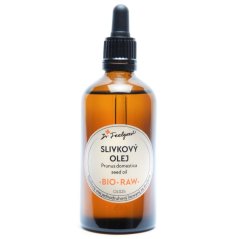 Švestkový olej BIO RAW 100ml pipeta – pleť, vlasy a gurmánská studená kuchyně | Dr. Feelgood