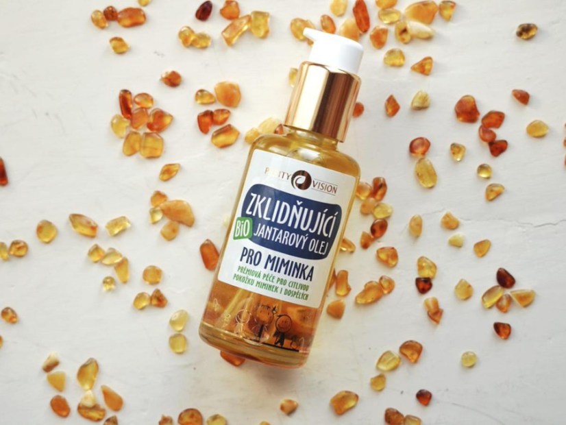 Purity Vision Zklidňující jantarový olej pro miminka 95ml