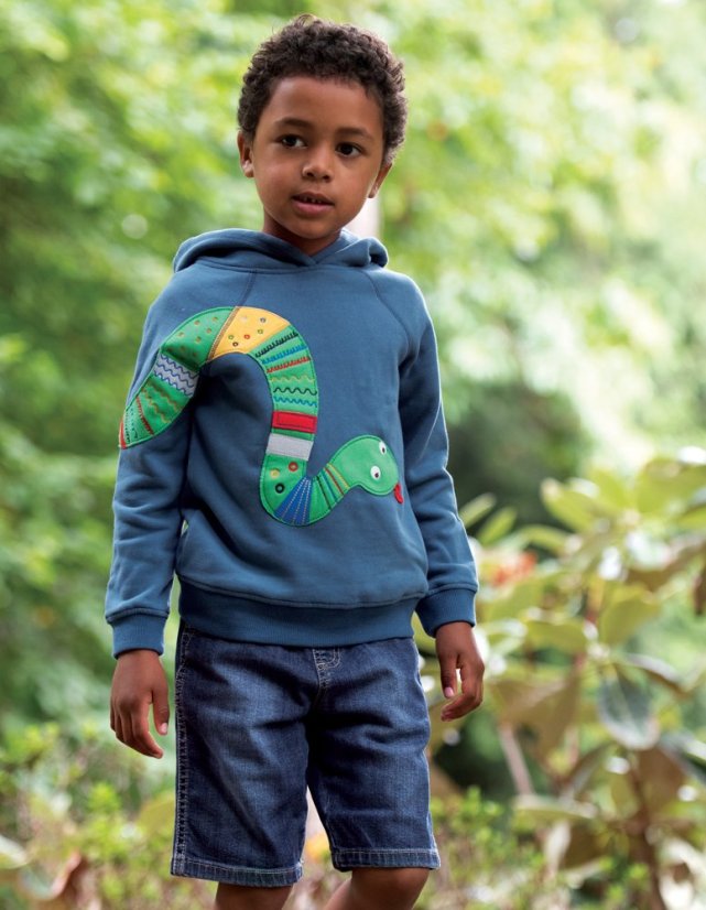 FRUGI Mikina z organické bavlny SNAKE