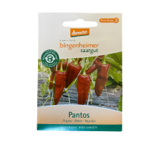Bingenheimer BIO Semienka ČERVENÁ PAPRIKA Pantos (Demeter certifikát)
