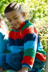 FRUGI Fleecová Obojstranná Mikina CORAL II.
