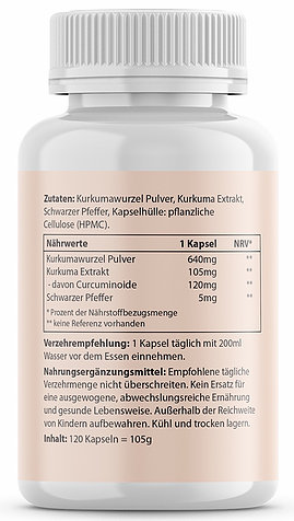 Biotanicals KURKUMA 120 kapsúl