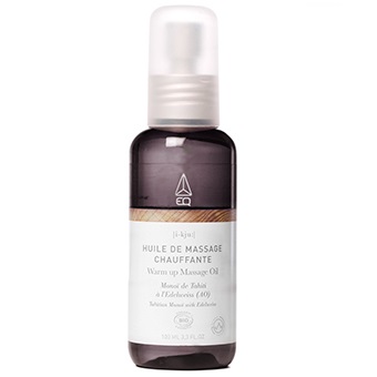 EQ Sport Zahřívací masážní olej 100ml BIO