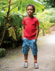 FRUGI Chlapčenské šortky z BIO bavlny BIKES