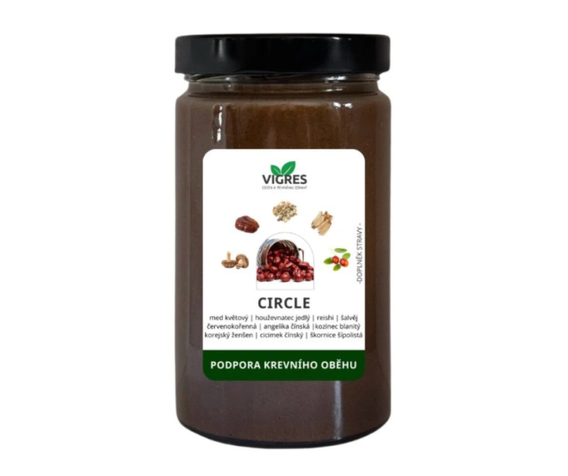 Vigres CIRCLE – med na podporu krevního oběhu 900g